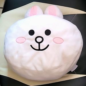 Line Friends Cony Head Pillow Plush